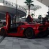 Lamborghini Aventador SVJ V12 Supercar with Scissor Doors