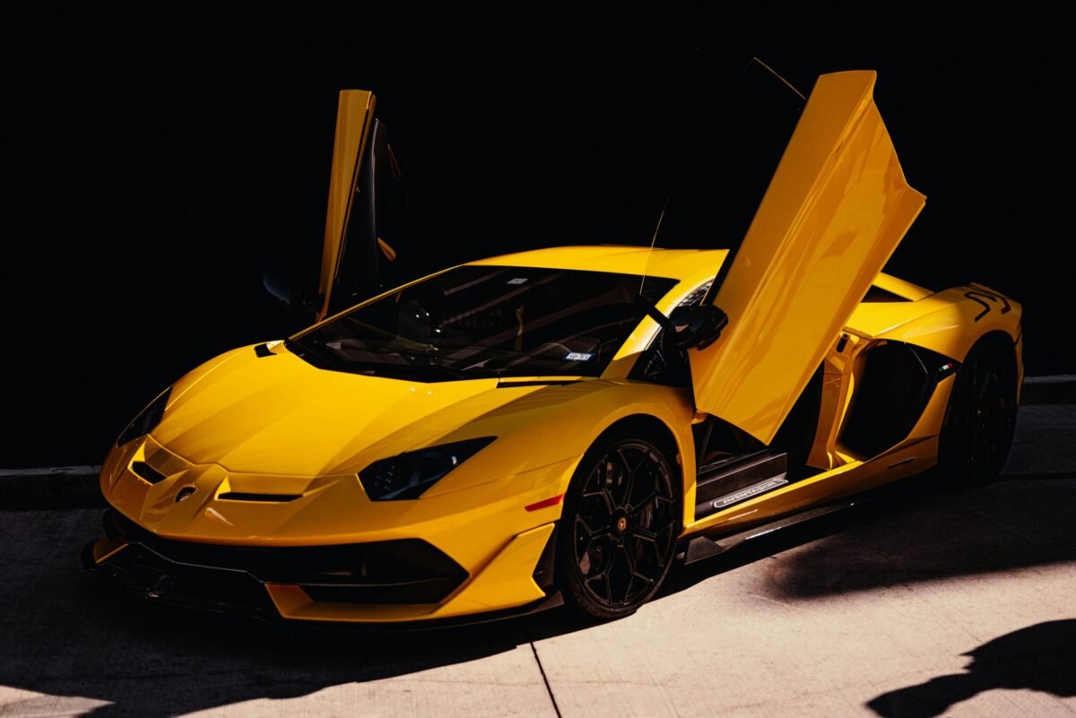 Lamborghini Aventador 2024 Yellow Coupe